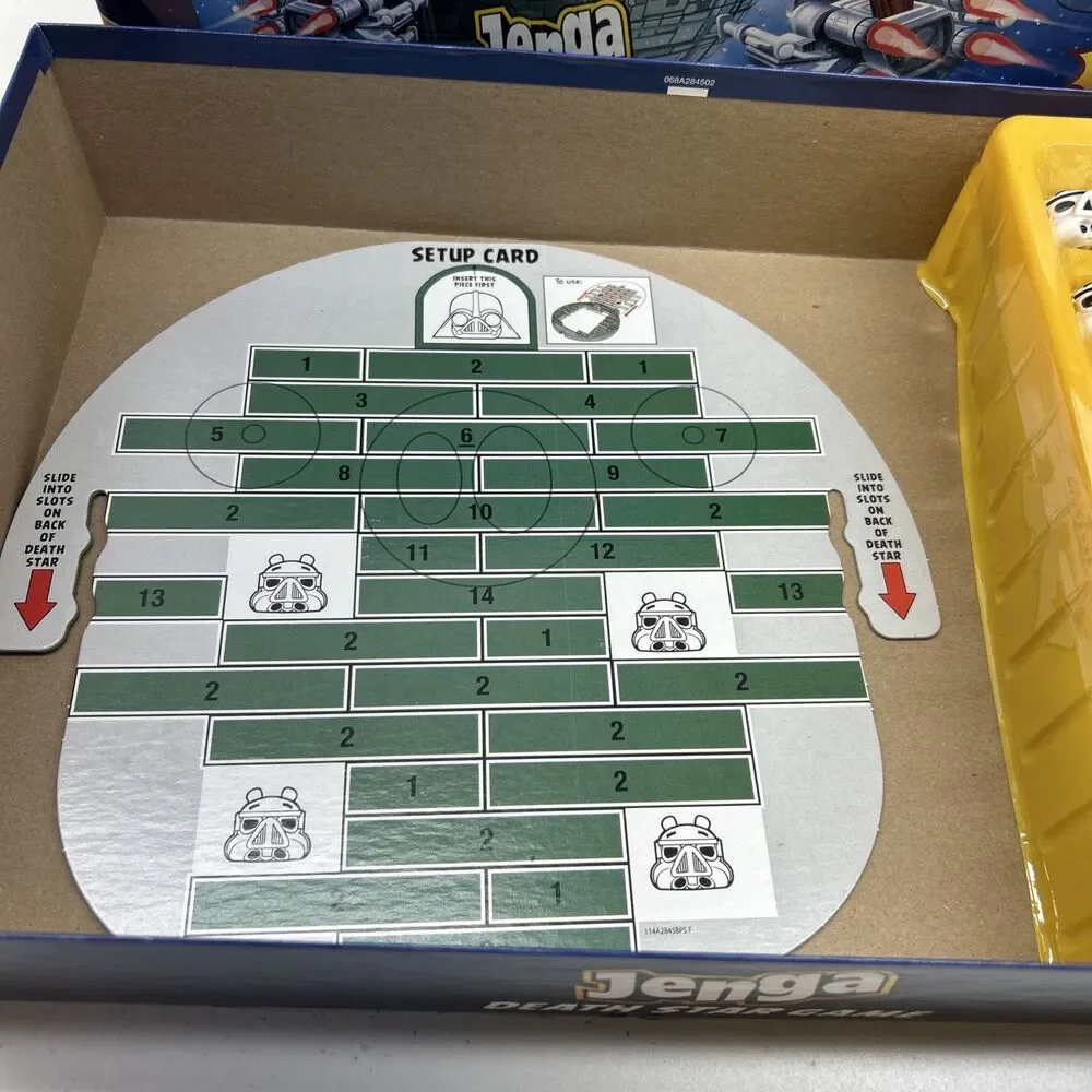 Angry Birds: Star Wars – Jenga‎ Death Star Game Hasbro Complete Great Condition